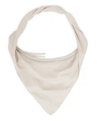 Christophe Lemaire Kleine Scarf Schultertasche Weiß