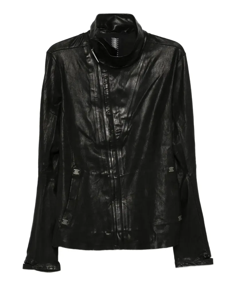Isaac Sellam zip-up leather jacket - Schwarz Schwarz