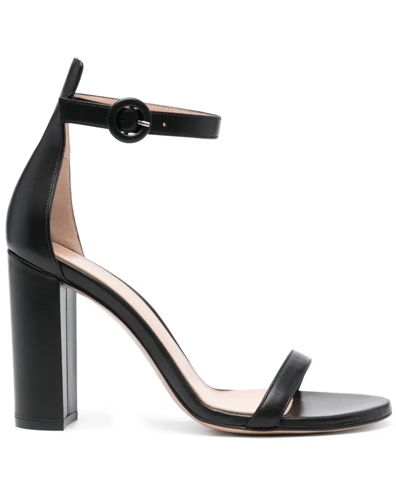 Gianvito Rossi Gaeta Sandalen 105mm - Schwarz Schwarz