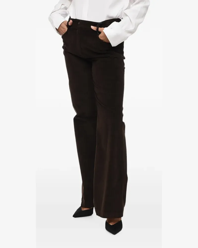 True Royal Cordhose mit Gürtelschlaufen - Braun Braun