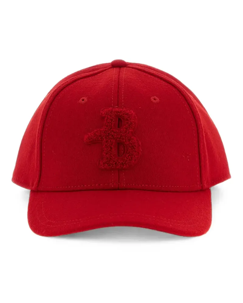 Ballantyne monogram-patch baseball cap - Rot Rot