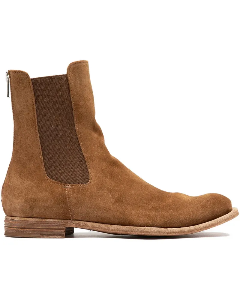 Officine Creative Italia Lexicon Stiefel mit Reißverschluss - Braun Braun