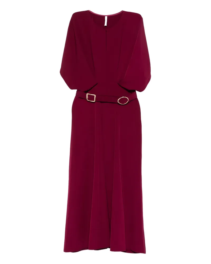 IMPERIAL Kleid mit Puffärmeln - Rot Rot