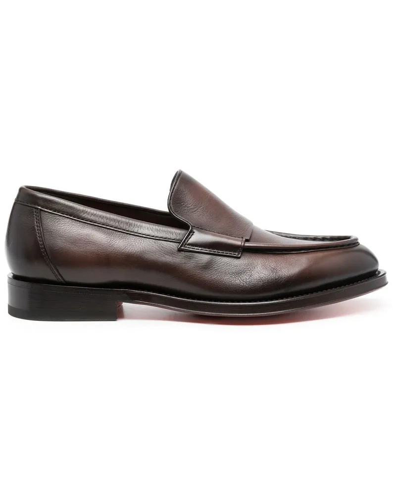 Santoni Klassische Loafer - Braun Braun