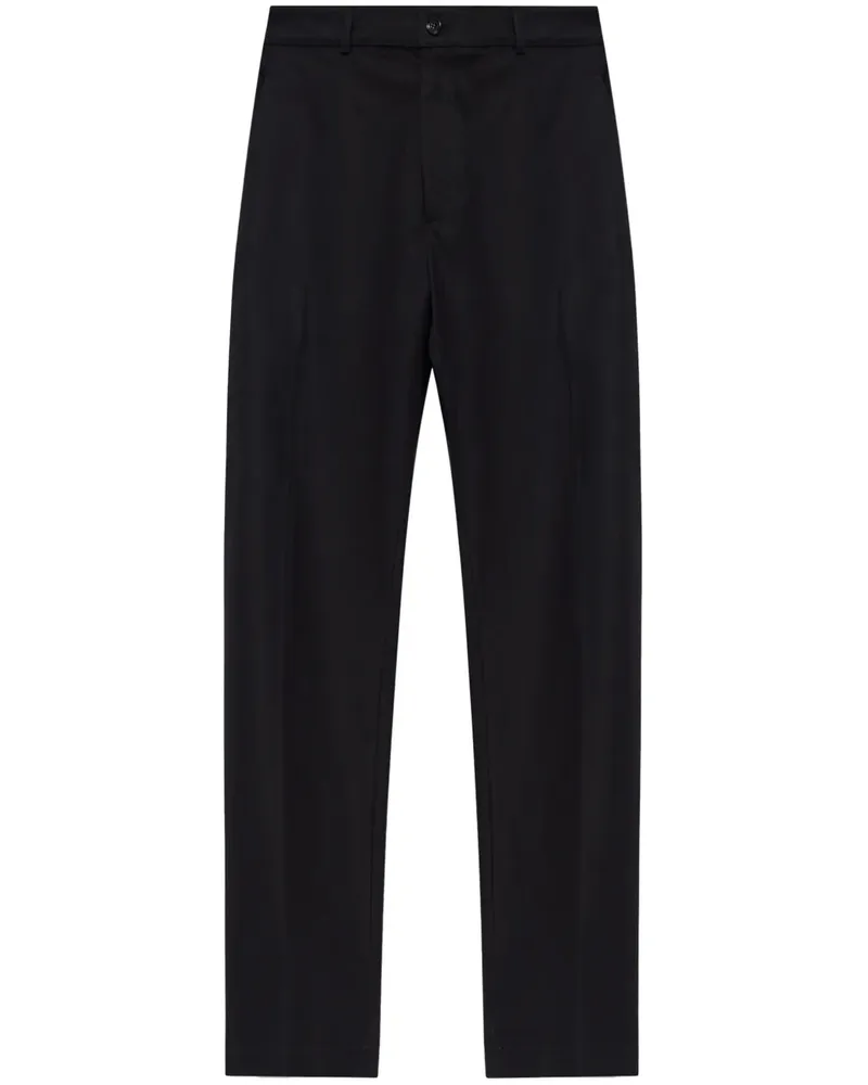 Burberry Hose mit Equestrian Knight-Stickerei - Schwarz Schwarz