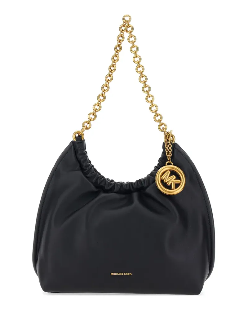 Michael Kors medium Indie chain charm shoulder bag - Schwarz Schwarz