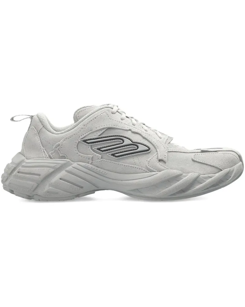 Balenciaga Chunky Monday Sneakers mit Logo-Verzierung - Weiß Weiß