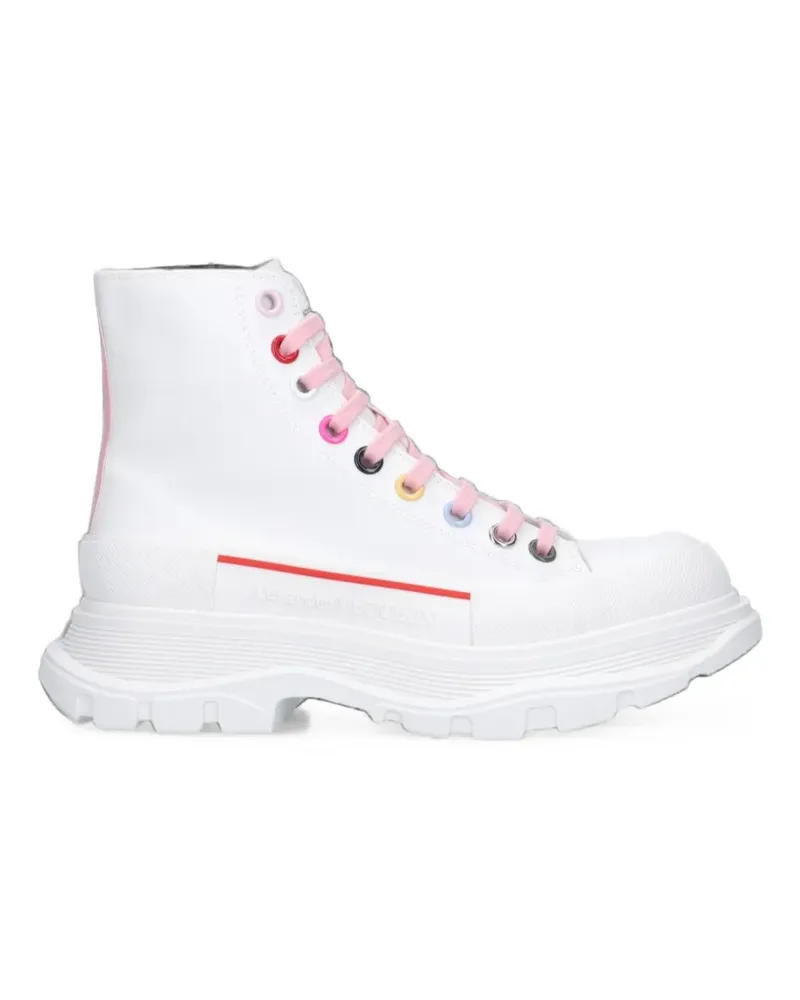 Alexander McQueen Tread Slick Sneakers - Weiß Weiß