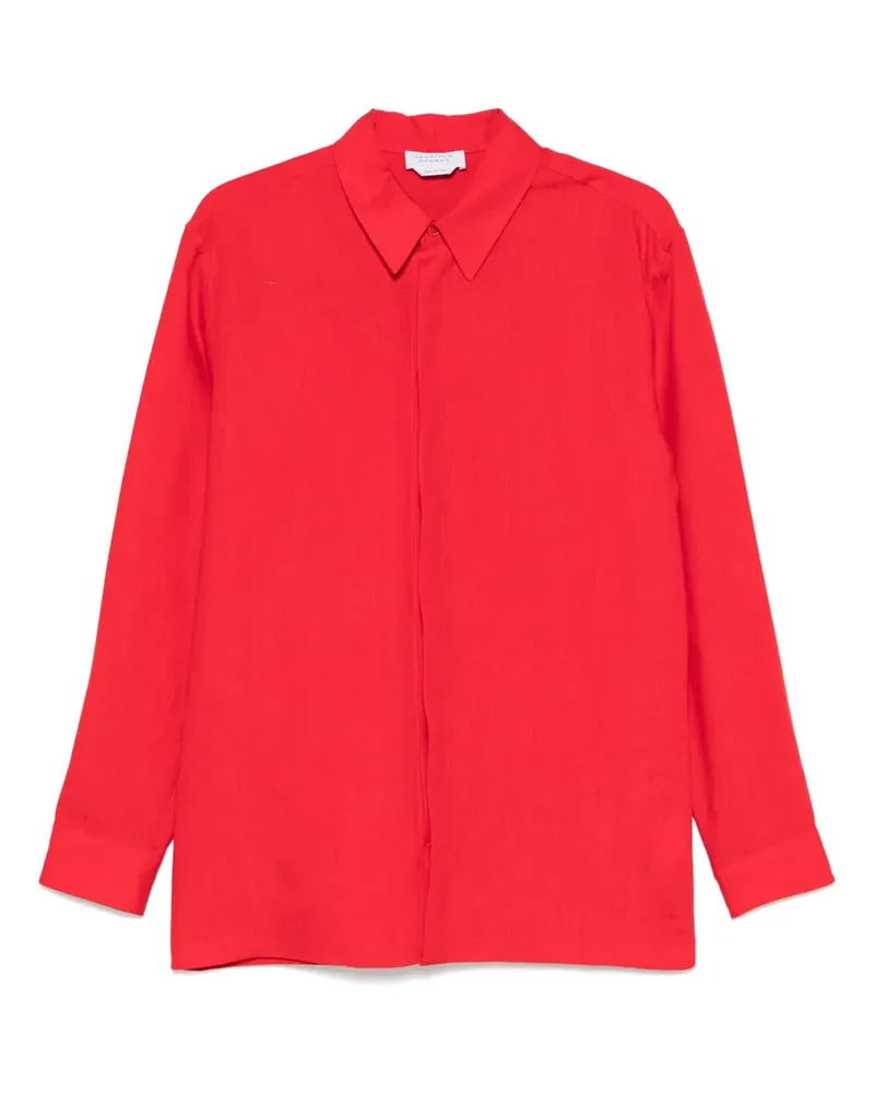 Gabriela Hearst Hemd aus Leinen - Rot Rot