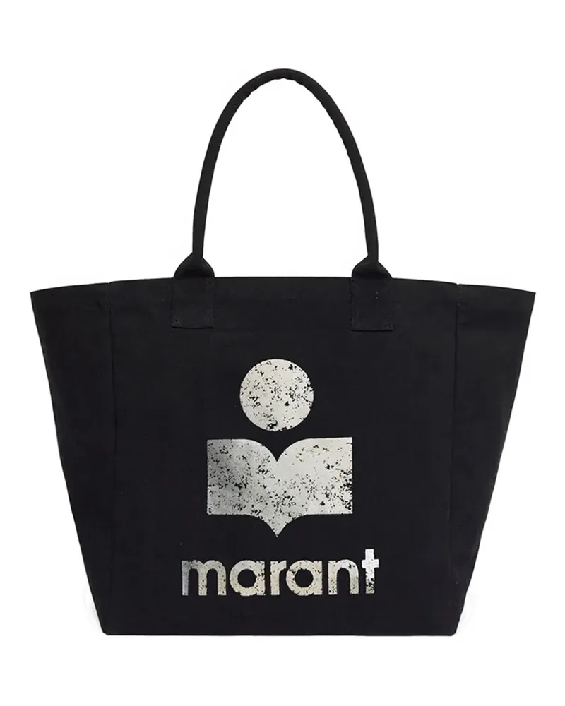 Isabel Marant Yenky Tote Bag mit Logo-Detail - Schwarz Schwarz