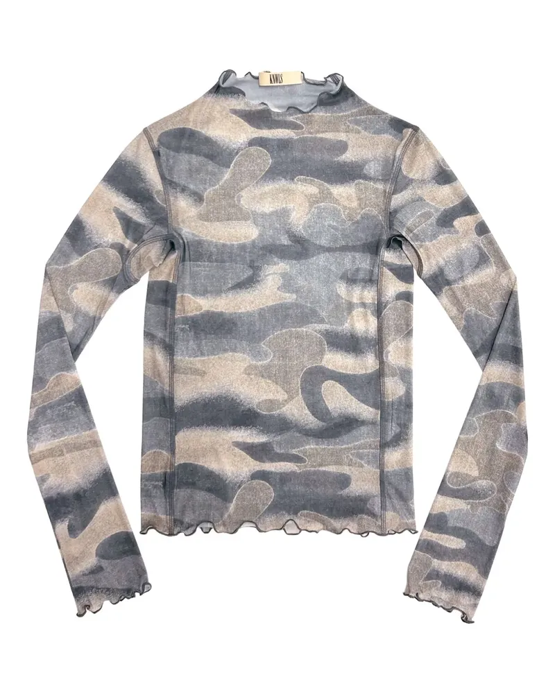 Charlotte Knowles Top mit Camouflage-Print - Grün Grün