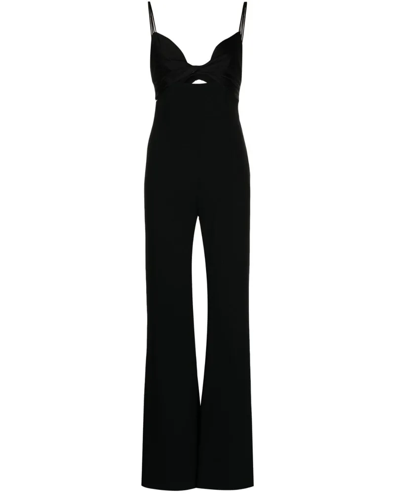 GALVAN Off The Line Jumpsuit - Schwarz Schwarz
