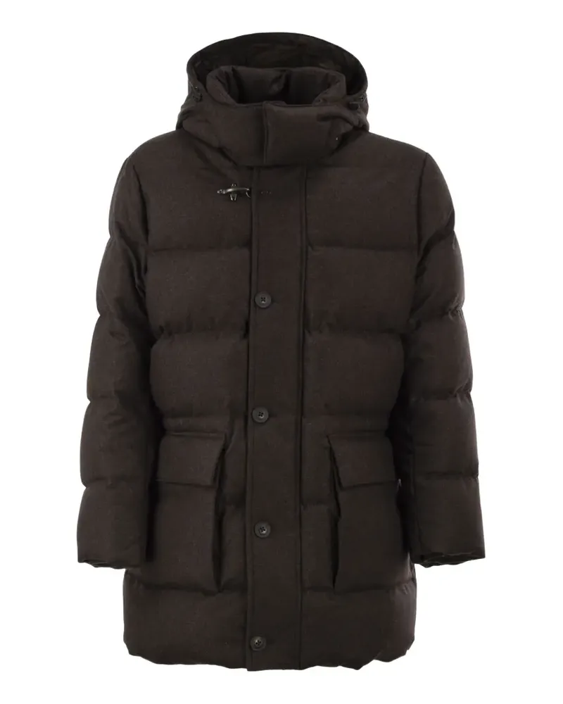 Fay quilted wool down coat - Braun Braun