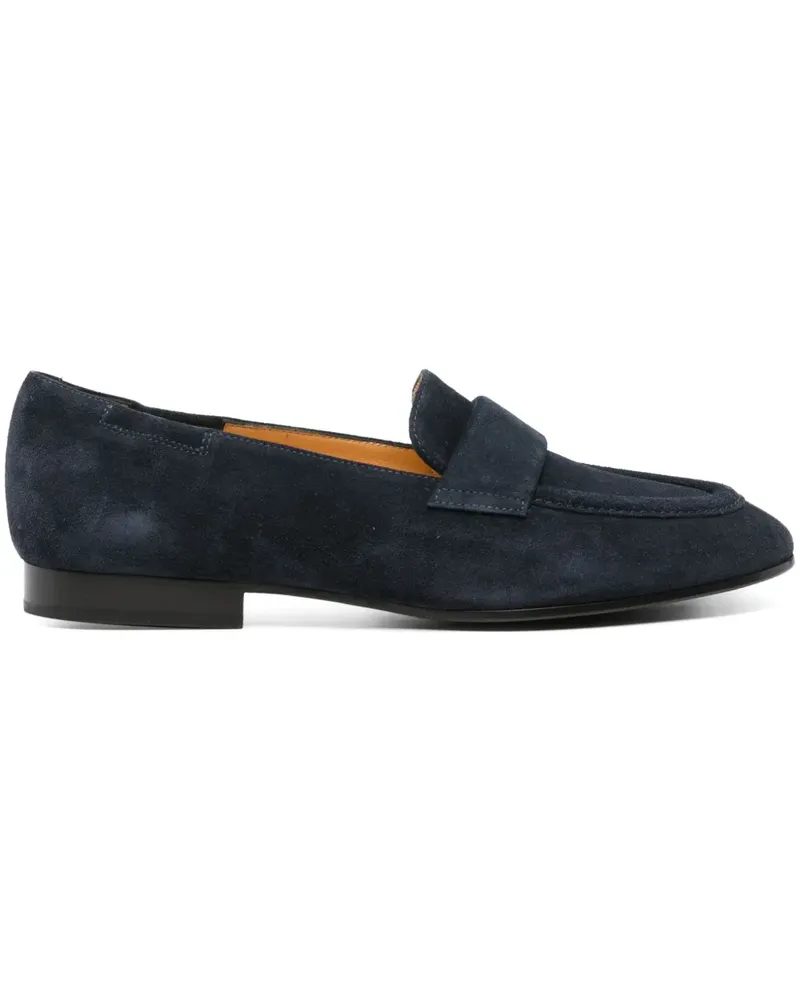 Truman's Shoes Penny-Loafer aus Wildleder - Blau Blau