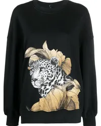 Ioana Ciolacu Sweatshirt mit grafischem Print Schwarz