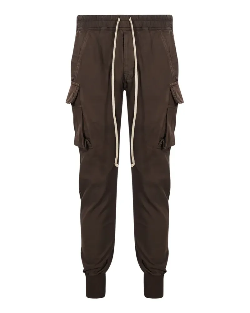 DRKSHDW by Rick Owens drawstring-waist cargo pants - Braun Braun