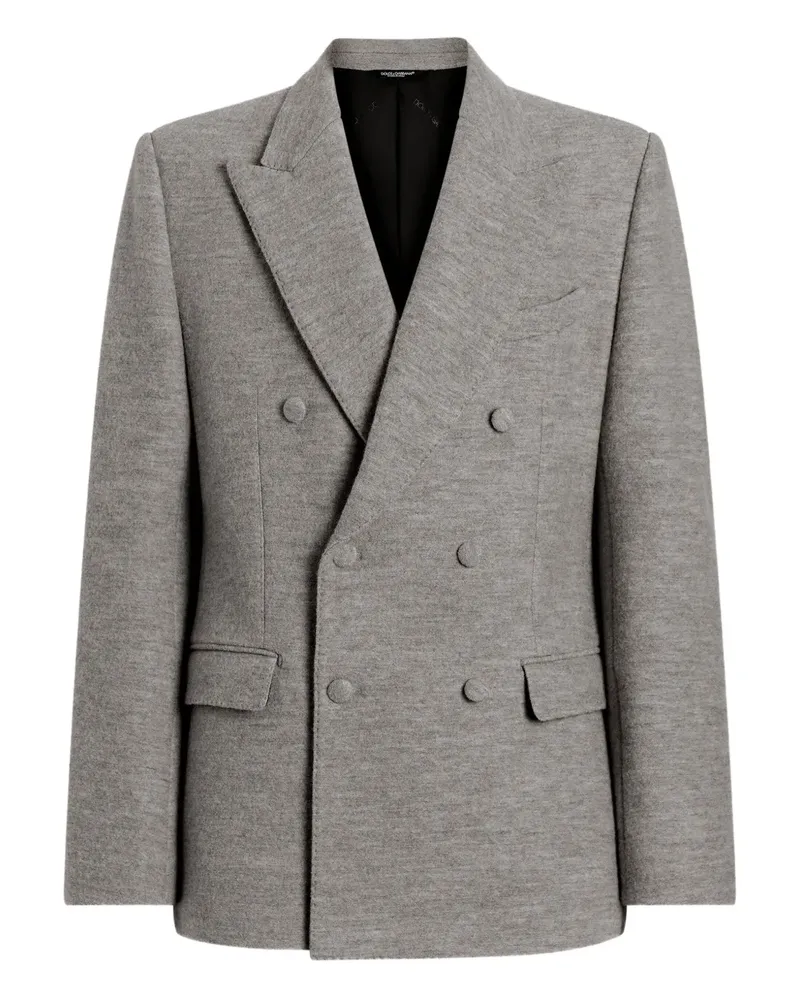 Dolce & Gabbana Klassische Cabanjacke - Grau Grau