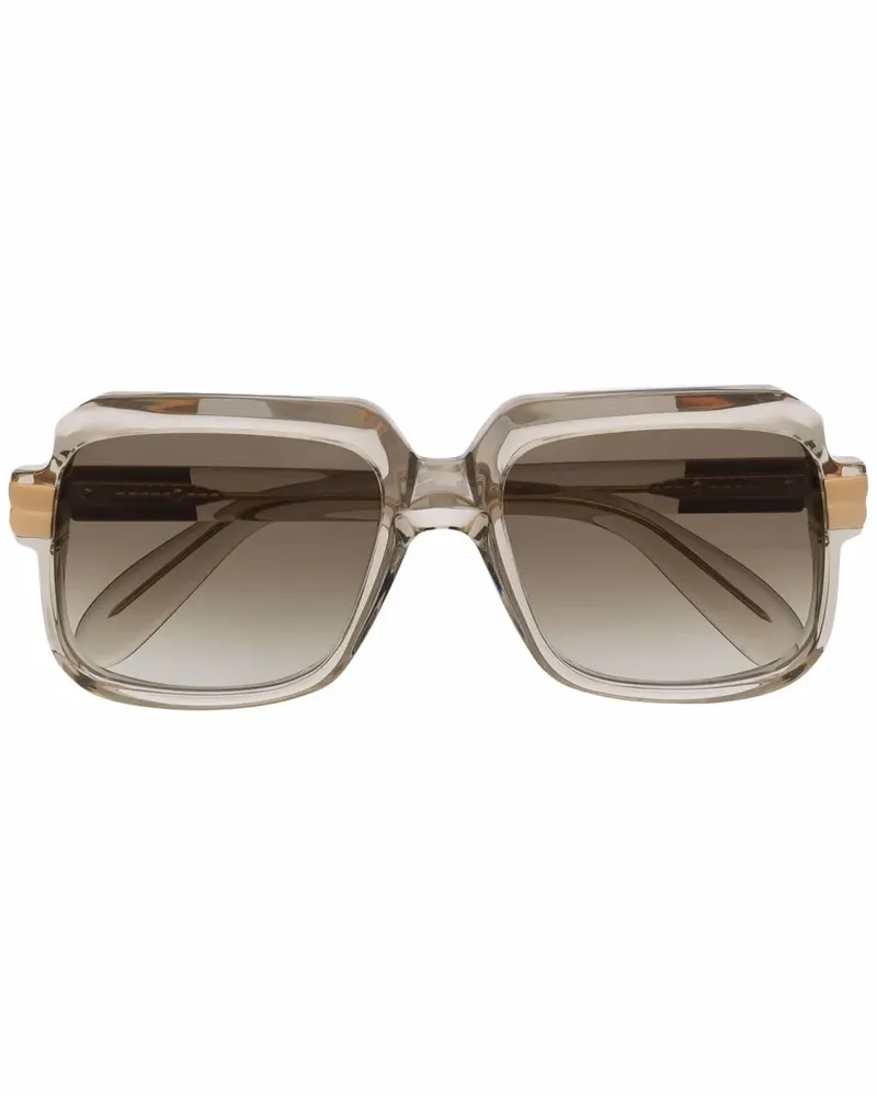 CAZAL Sonnenbrille mit transparentem Gestell - Grau Grau