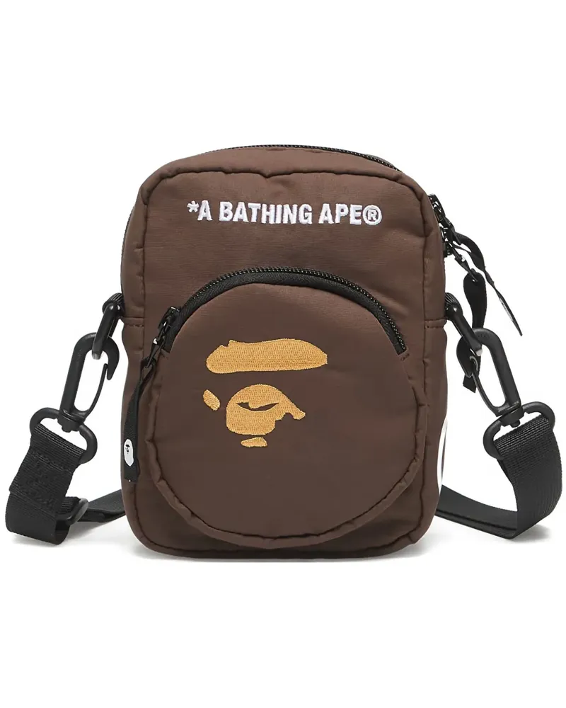 BAPE mini Ape Head messenger bag - Braun Braun