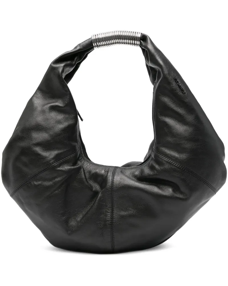 Vic Matié Tote Bag mit abgerundetem Henkel - Schwarz Schwarz