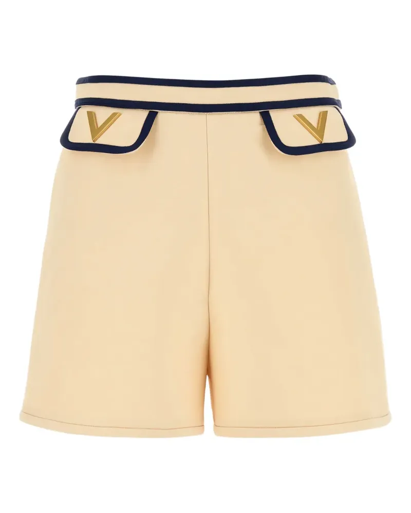Valentino Garavani two-tone shorts - Nude Nude