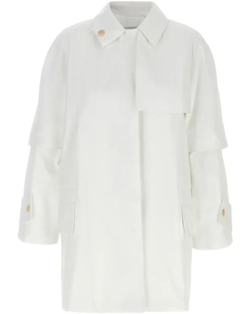 Max Mara Baba Trenchcoat - Weiß Weiß