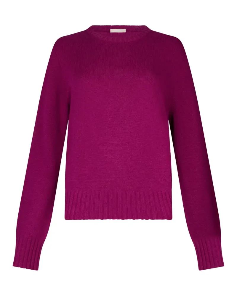 Liu Jo ribbed crew-neck sweater - Violett Violett