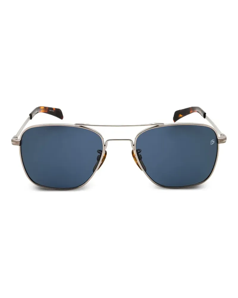 EYEWEAR by DAVID BECKHAM Getönte Pilotenbrille - Silber Silber