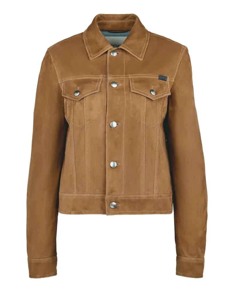 TOD'S Jacke aus Pashmy-Wildleder - Braun Braun