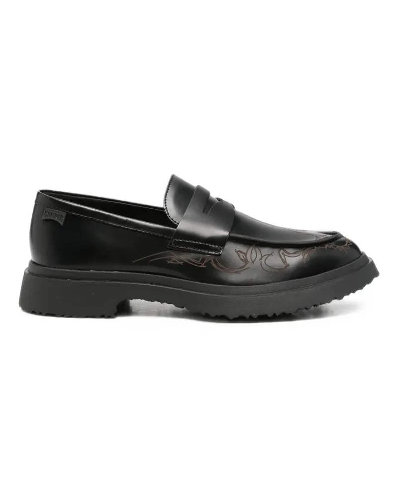Camper leather loafers - Schwarz Schwarz