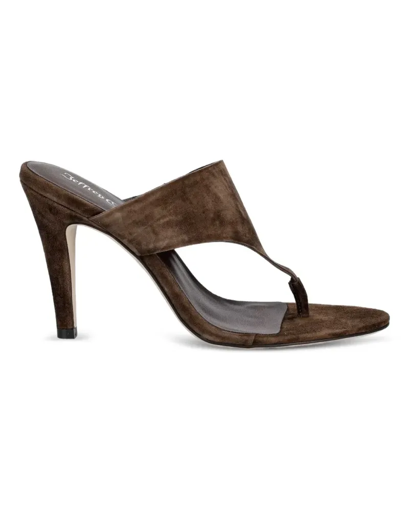 Jeffrey Campbell Marilla Sandalen mit Zehensteg - Braun Braun