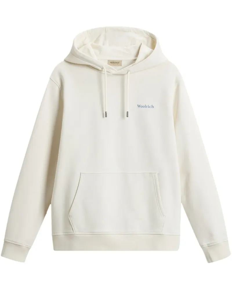 Woolrich Hoodie mit grafischem Print - Nude Nude