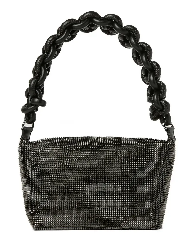 KARA Cobra Schultertasche - Schwarz Schwarz
