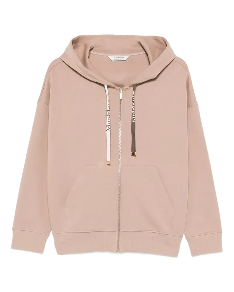 Max Mara Max Mara Smmjour zip hoodie - Nude Nude