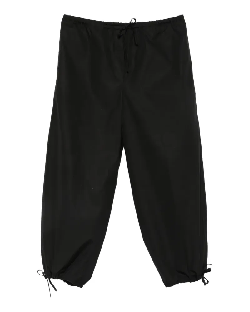 Totême Hose mit Kordelzug - Schwarz Schwarz