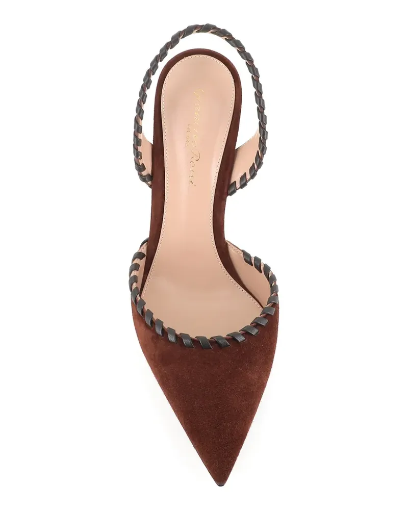 Gianvito Rossi braided pumps - Braun Braun