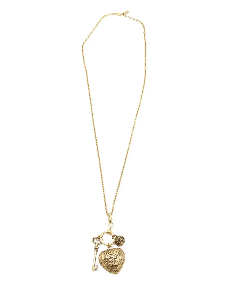 Chloé heart-pendant necklace - Gold Gold