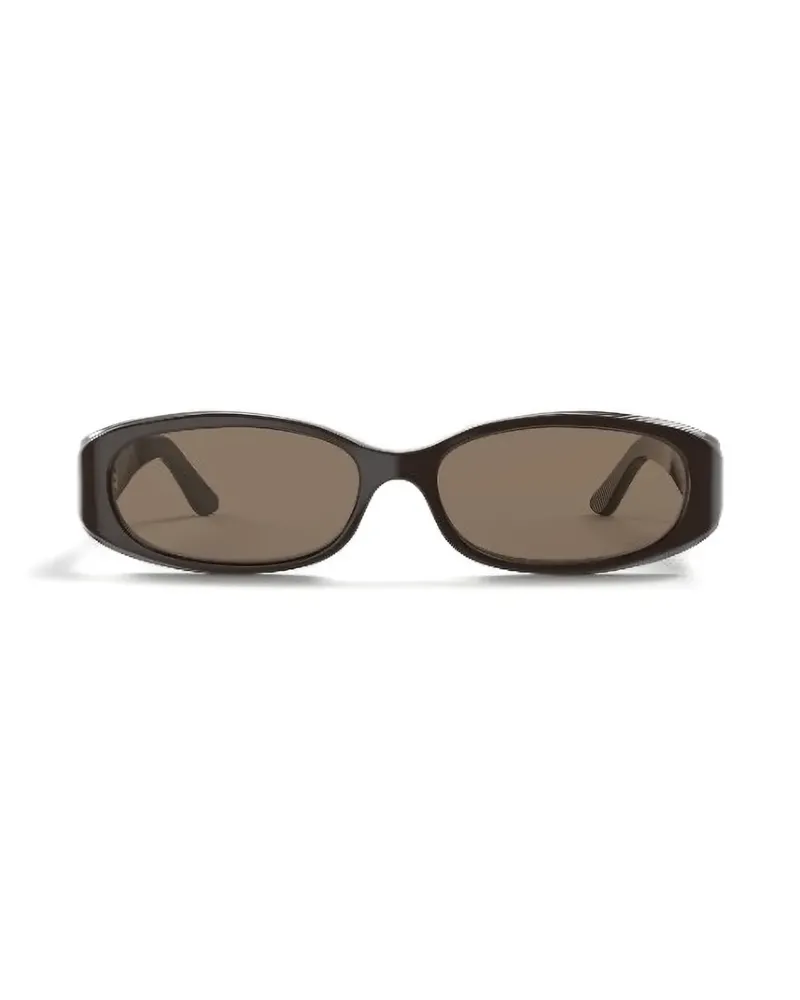 ROTATE Birger Christensen rectangular-frame sunglasses - Braun Braun