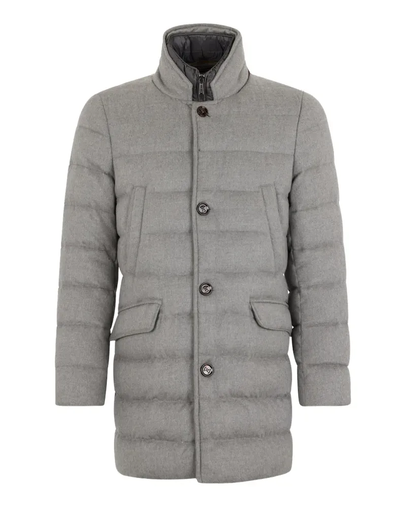 MOORER buttoned jacket - Grau Grau