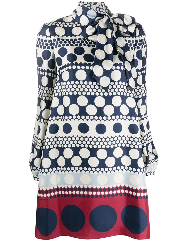 Valentino Garavani Gepunktetes Kleid - Weiß Weiß