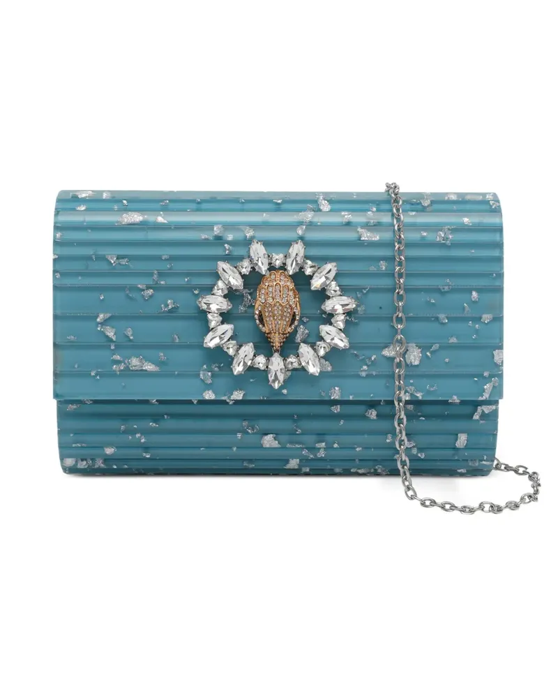 Kurt Geiger Party Eagle clutch bag - Blau Blau