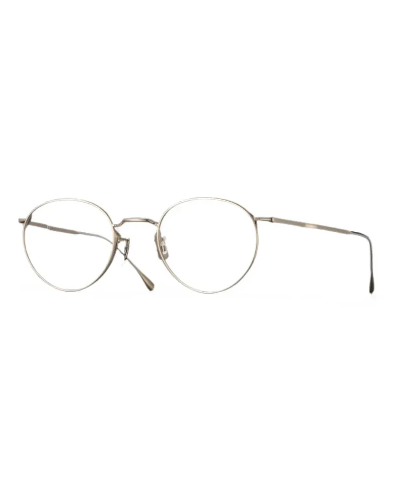 EYEVAN 7285 193 Brille mit rundem Gestell - Gold Gold