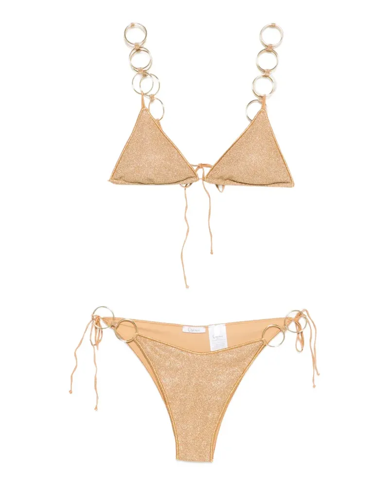 Oséree Lumiere ring bikini - Gold Gold