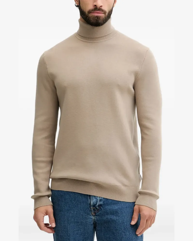 Lindbergh Pullover mit Rollkragen - Nude Nude
