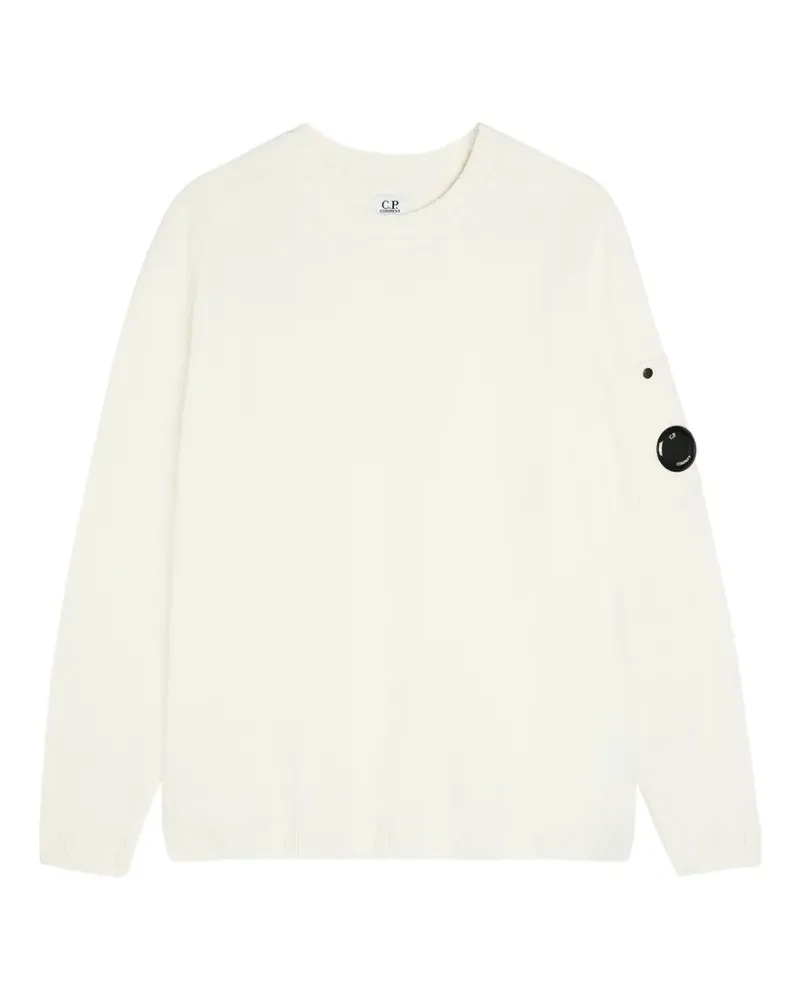 C.P. Company Pullover mit Logo-Detail - Nude Nude