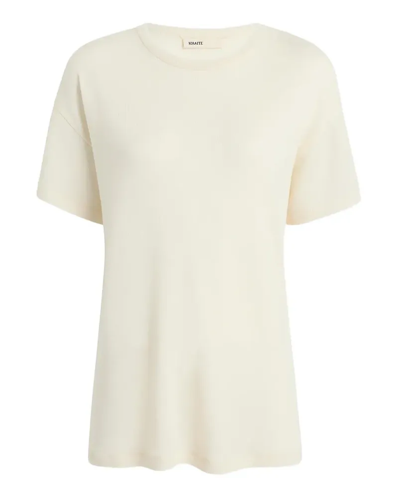 KHAITE Maeve T-Shirt - Nude Nude
