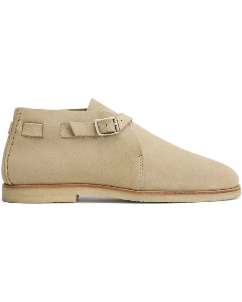 Christophe Lemaire Slipper mit Schnallenriemen - Nude Nude