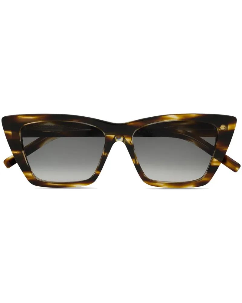 Saint Laurent SL 276 Mica Cat-Eye-Sonnenbrille - Braun Braun
