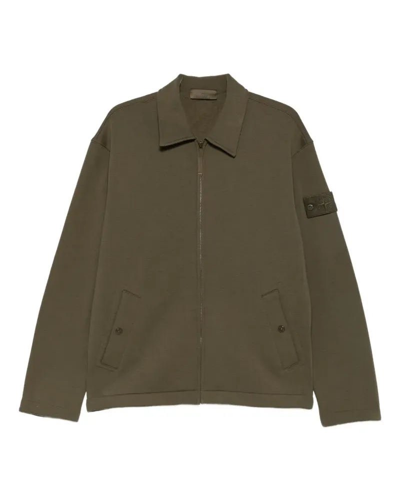 Stone Island Pullover mit Reißverschluss - Grün Grün