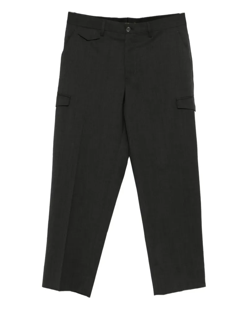 Briglia 1949 buttoned trousers - Schwarz Schwarz
